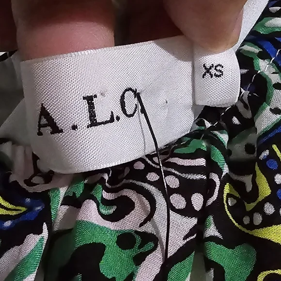 NEW A.L.C. Janelle One Shoulder Midi Dress size XS - Picture 9 of 10